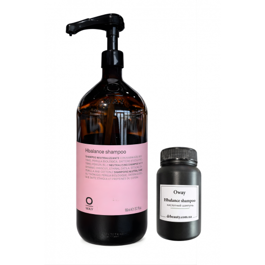 
                OWAY АШБАЛАНС Шампунь для волосся при застосуванні лужних засобів HBalance Hair Bath, 100 ml( розлив )