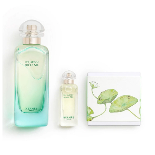 Набор Hermes Un Jardin sur le Nil для мужчин и женщин - set (edt 100 ml + edt 7.5 ml mini + soap 50 g) 1.57765