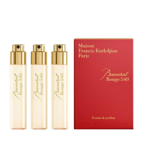 Набор Maison Francis Kurkdjian Baccarat Rouge 540 Extract Travel Set для мужчин и женщин (оригинал) - travel set (edp 3×11 ml) 1.ex2166