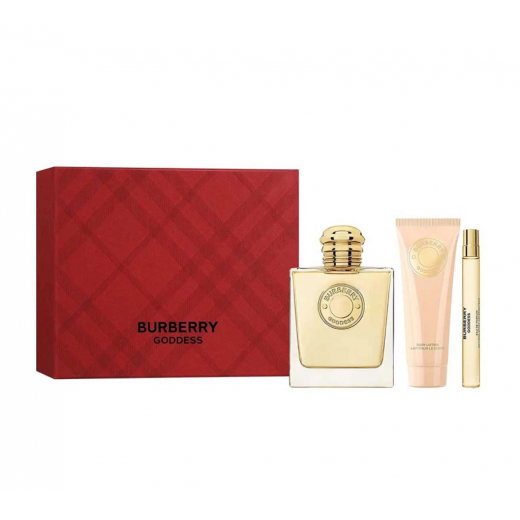 
                Набір Burberry Goddess для жінок - set (edp 100 ml + b/l 75 ml + edp 10 ml mini)