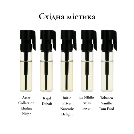 Парфумерний сет Східна містика, 5*1 ml