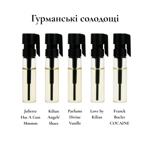 
                Парфюмерный сет Гурманские сладости, 5*1 ml