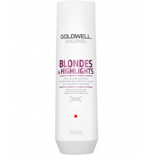 Goldwell Шампунь DSN Blondes&Highlights проти жовтизни для освітленого волосся, 250 мл