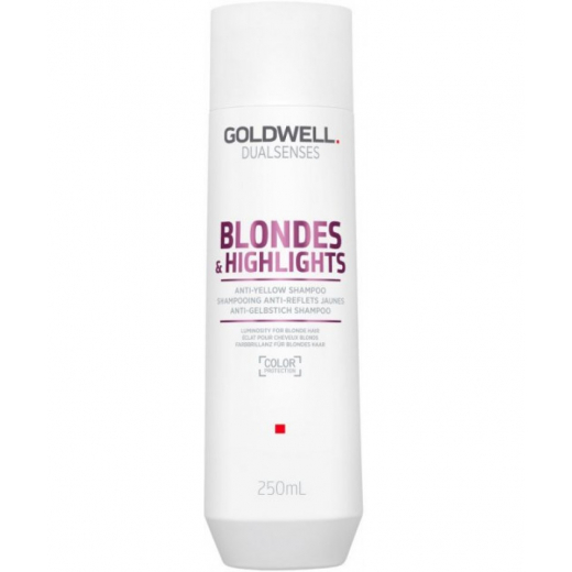 
                Goldwell Шампунь DSN Blondes&Highlights проти жовтизни для освітленого волосся, 250 мл