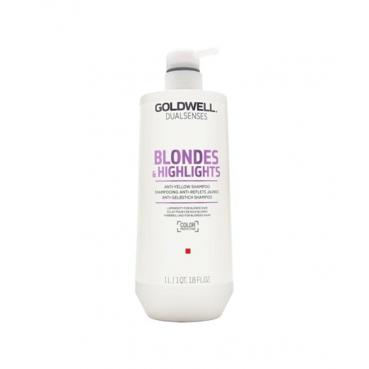 
                Goldwell Шампунь DSN Blondes&Highlights проти жовтизни для освітленого волосся, 1 л