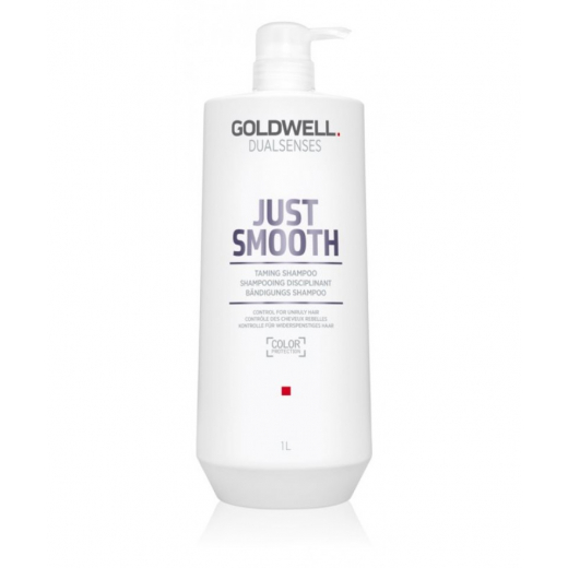
                Goldwell Шампунь DSN Just Smooth разглаживающий для непослушных волос, 1 л