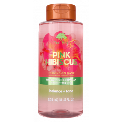 
                Гель для душа Tree Hut Pink Hibiscus Foaming Gel Wash 532ml