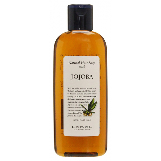 Зволожувальний шампунь з олією жожоба Lebel Natural Hair Soap Treatment Jojoba