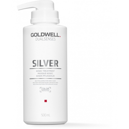 
                Goldwell Маска DSN Silver 60 сек. для освітленого та сивого волосся 500 мл