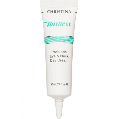 Christina Денний крем для очей та шиї Unstress Probiotic Eye & Neck Day Cream SPF 8, 30 ml