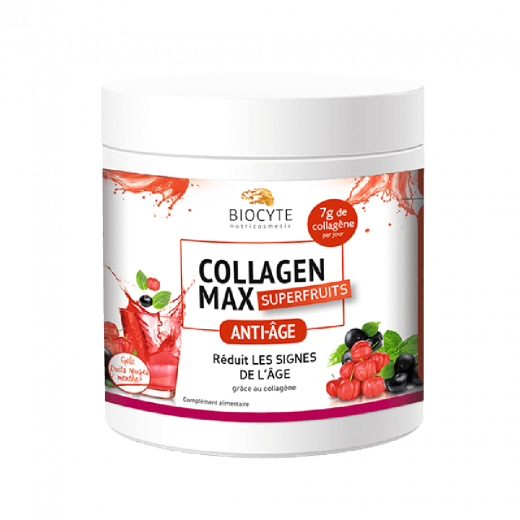 
                Biocyte Collagen Max Superfruits Коллаген является основным компонентом структуры кожи обеспечивая плотность и устойчивость, 20 х 13 г