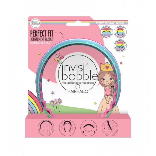 
                Детский обруч для волос invisibobble HAIRHALO KIDS Rainbow Crown