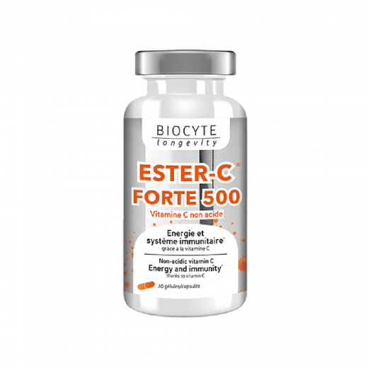 
                Biocyte Ester C Forte Предназначена для снижения усталости и повышения иммунитета, 30 капсул