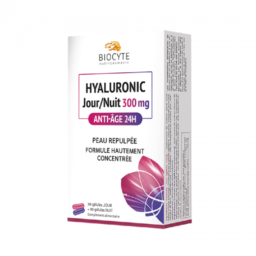 
                Biocyte Hyaluronic Jour/Nuit 400Mg, 30 капсул