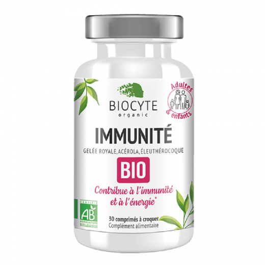 
                Biocyte Immunite Bio Способствует нормальному функционированию иммунной системы и энергетическому обмену, 30 капсул