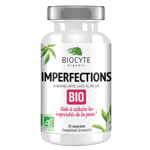 Biocyte Imperfections Bio Добавка дієтична у формі жуйок, для підтримки правильного функціонування імунної системи, 30 капсул
