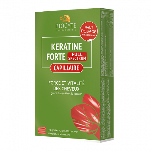 
                Biocyte Keratine Forte Full Spectrum, 40 капсул