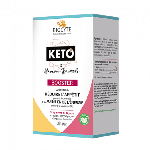 
                Biocyte Keto Booster Добавка диетическая в капсулах, придает волосам бодрость и здоровье, укрепляет, а так же стимулируется рост, 14 стиков