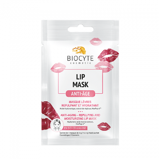 
                Biocyte Biocyte Lip Mask Маска для губ компенсує втрачений об’єм, зволожуючи губи, робить губи пухкими, 4 г