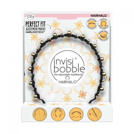 
                Обруч для волосся invisibobble HAIRHALO Time to Shine You're a Star