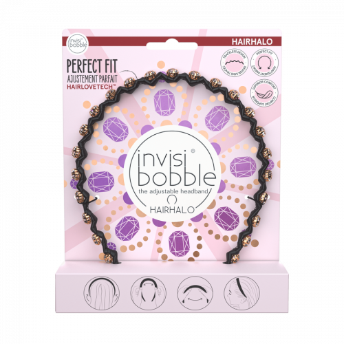 Обруч для волосся invisibobble Hairhalo British Royal Put Your Crown On