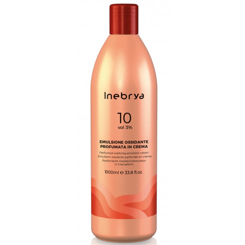 Inebrya Парфюмерная окислительная эмульсия Inebrya Color 10 Vol Oxidizing Perfumed Emulsion Cream 3%, 1000 мл