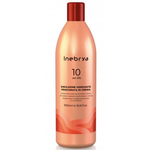 
                Inebrya Парфумована окислювальна емульсія Inebrya Color 10 Vol Oxidizing Perfumed Emulsion Cream 3%, 1000 мл