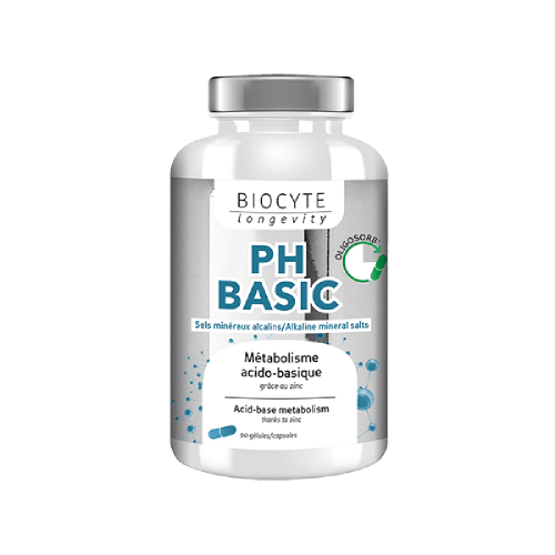 Biocyte Ph Basic Добавка диетическая в капсулах способствует нормальному кислотно-щелочному балансу, 90 капсул