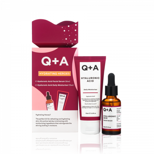 Подарочный набор для увлажнения кожи Q+A Hydrating Heroes Gift Set 5060486268368