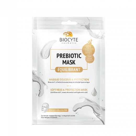 
                Biocyte Biocyte Prebiotic Mask Пребіотична маска відновлює баланс мікробіоти шкіри, захищаючи та зволожуючи шкіру, 10 г
