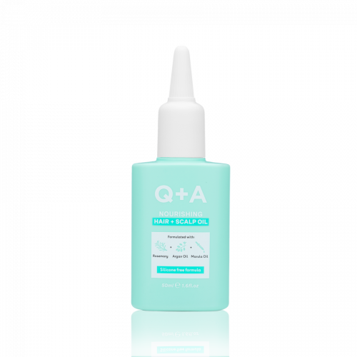 Питательное масло для волос и кожи головы Q+A Nouroshing Scalp+Hair Oil 50ml