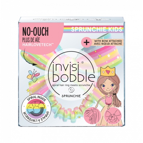 Резинка-браслет для волос invisibobble SPRUNCHIE KIDS - Let's Chease Rainbows