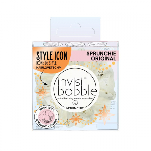Резинка-браслет для волосся invisibobble SPRUNCHIE Time To Shine The Sparkle is Real 4063528030498