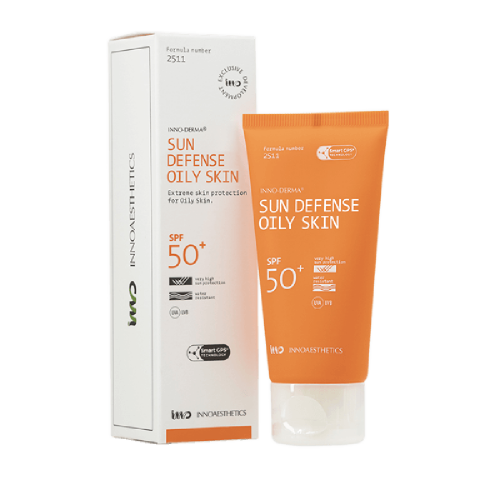 Innoaesthetics Sun Defense Oily Skin Spf 50 <p>Солнечные фильтры с матирующим эффектом для жирной кожи</p>, 60 мл