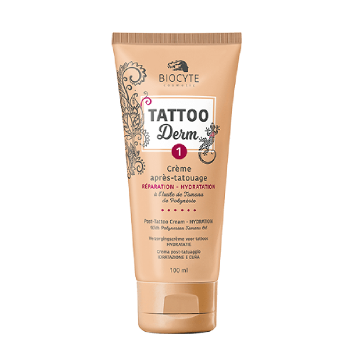Biocyte Tattoo Derm Cream1 Крем для восстановления и увлажнения татуированной кожи, 100 мл