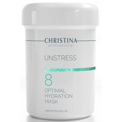 Christina Оптимальна маска, що зволожує, Unstress Optimal Hydration Mask, 250 ml