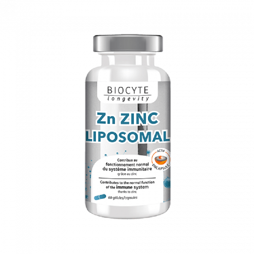 
                Biocyte Zn Zinc Liposome Рекомендовано приймати як засіб, що сприяє нормальному функціонуванню імунної системи та допомагає зберегти здоров’є і кра