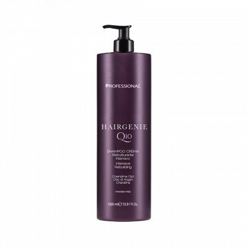 Шампунь-восстанавливающий крем Hairgenie Q10 Professional, 1000 ml Prf20479