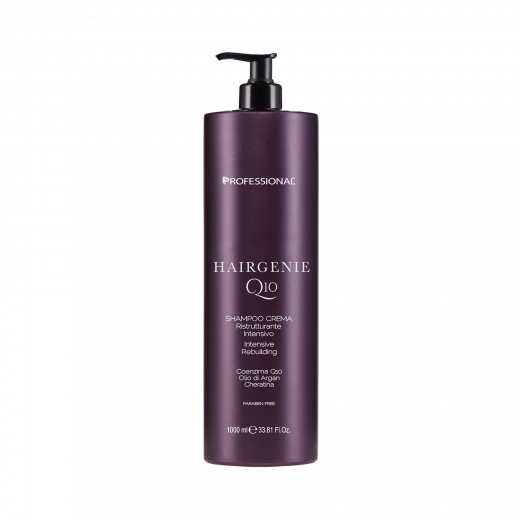 Шампунь-восстанавливающий крем Hairgenie Q10 Professional, 1000 ml