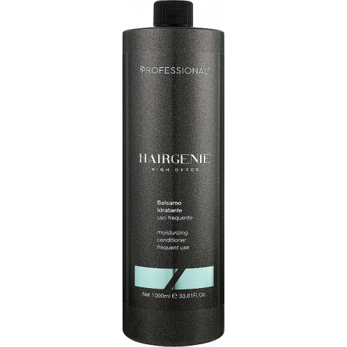 Увлажняющий кондиционер для частого использования Hairgenie HighDetox Professional, 1000 ml Prf20868