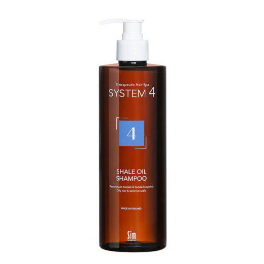 Sim Sensitive S4 4 Shale Oil Shampoo  "Шампунь №4 для жирної і чутливої шкіри голови, 500 ml