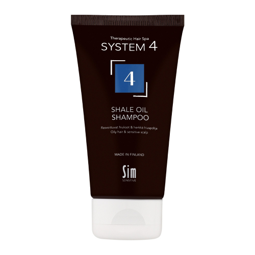 Sim Sensitive S4 4 Shale Oil Shampoo "Шампунь №4 для жирної і чутливої шкіри голови, 75 ml 6417150024260