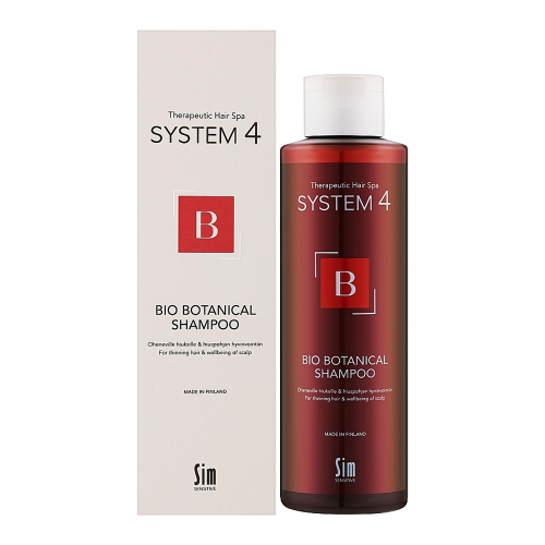 Sim Sensitive S4 BB Shampoo Біо Ботанічний шампунь від випадіння волосся, 250 ml 6417150024437