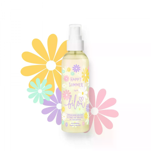 Спрей для тіла з шиммером Bilou Happy Summer 150 мл 4260527730392