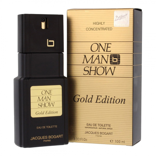 Туалетная вода Bogart One Man Show Gold Edition для мужчин - edt 100 ml