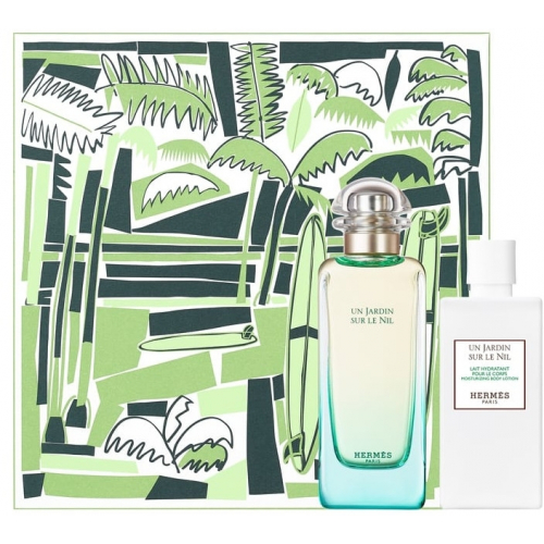 Набор Hermes Un Jardin sur le Nil для мужчин и женщин - set (edt 100 ml + b/l 80 ml)