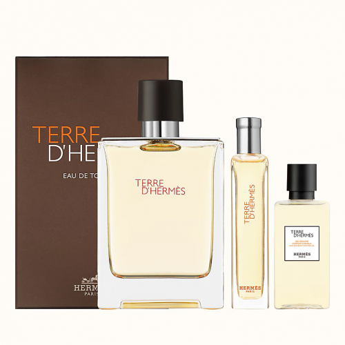 Набор Hermes Terre d'Hermes Eau de Toilette для мужчин - set (edt 100 ml + sh/g 40 ml + edt 15 ml mini) 1.26016