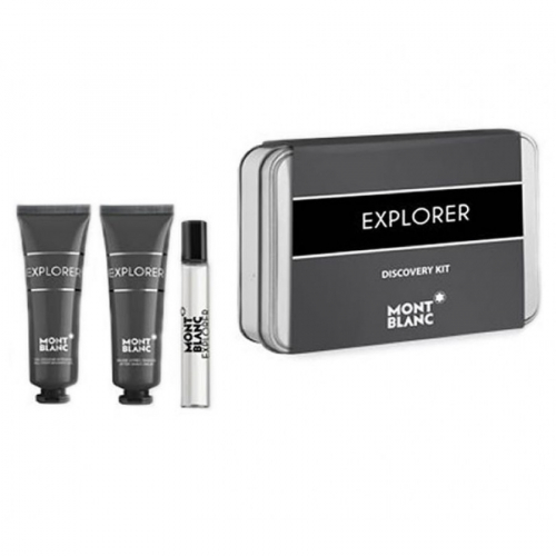 Набор Montblanc Explorer для мужчин - mini set (edp 7.5 ml + s/g 30 ml + af/sh 30 ml)