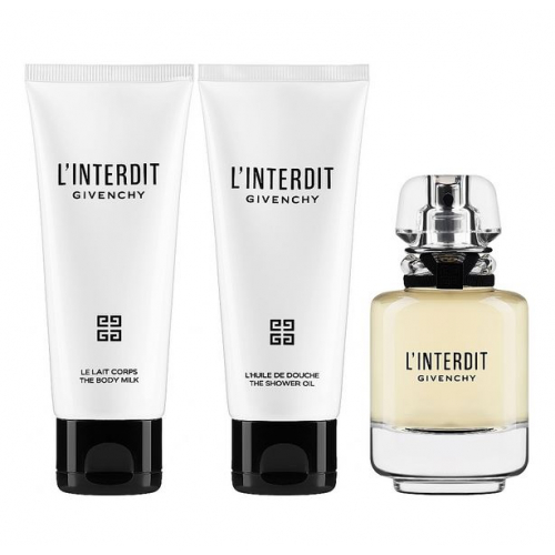 Набор Givenchy L'Interdit Eau de Parfum для женщин - set (edp 50 ml + b/l 75 ml + sh/g 75 ml) 1.66323