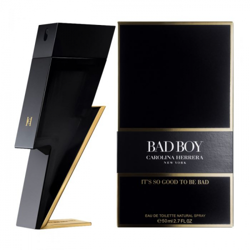 Туалетная вода Carolina Herrera Bad Boy для мужчин - edt 50 ml